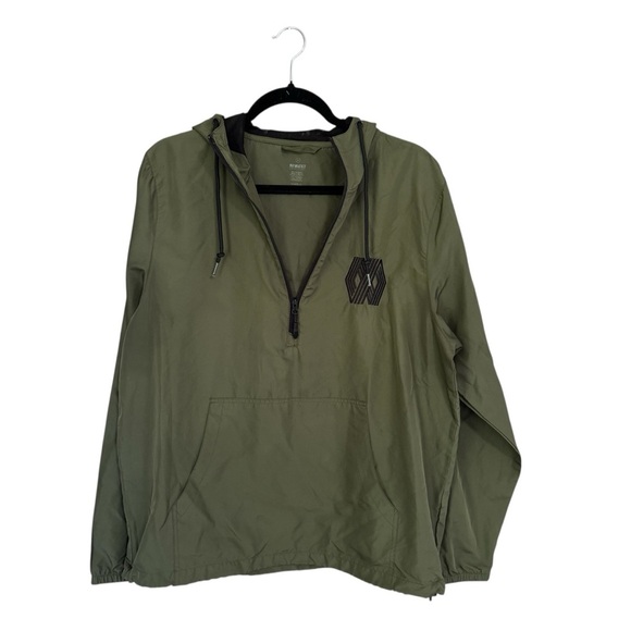 Mayweather Boxing Fitness Olive Green Windbreaker Jacket with Front Pocket - Picture 1 of 13